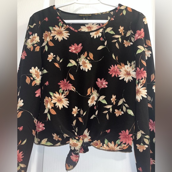 Floral Blouse Size L - Picture 2 of 3